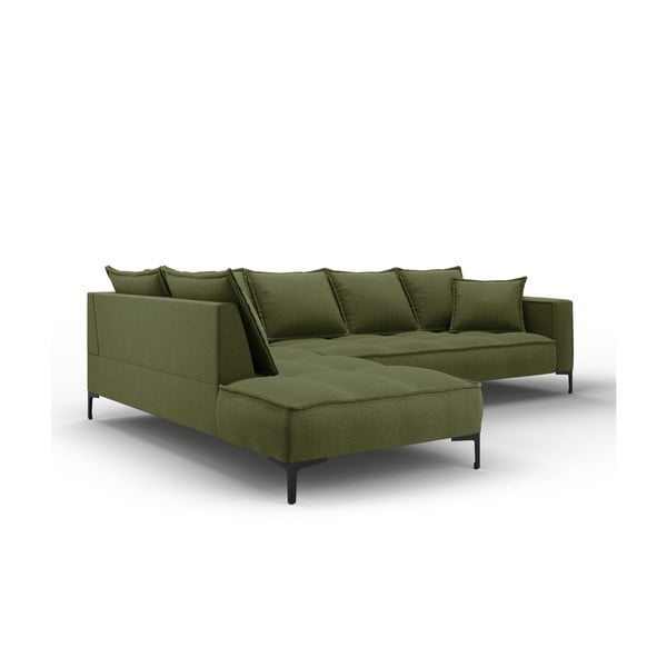 Zelená rohová pohovka Interieurs 86 Zelda, levý roh-image-3