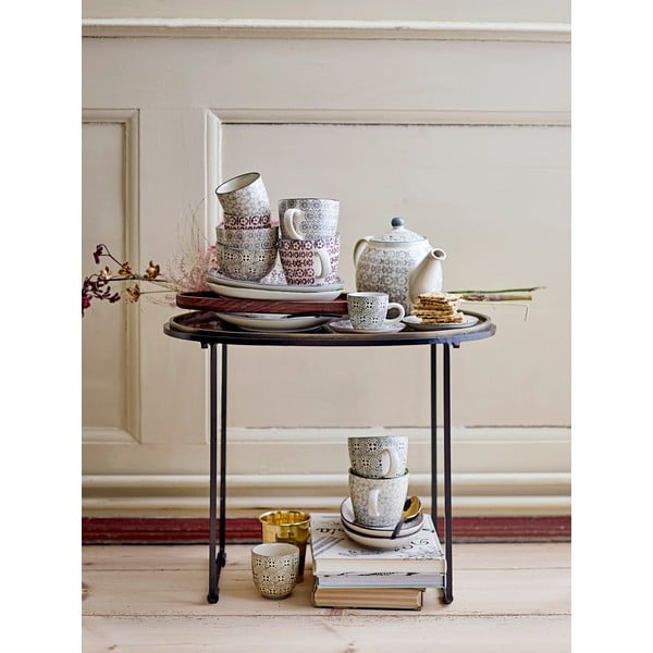 Sada 4 kameninových šálků Bloomingville Karine, 180 ml-image-1