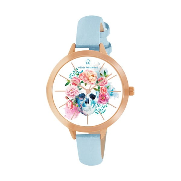 Dámské hodinky s řemínkem v modré barvě Olivia Westwood Puluon