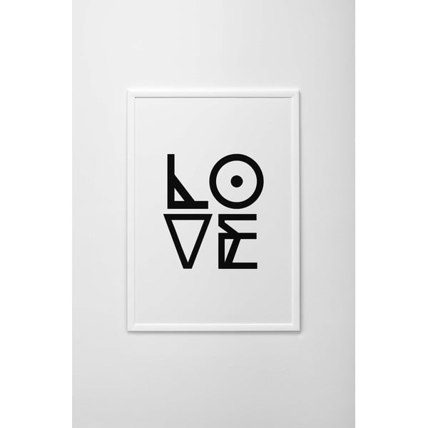 Autorský plakát Graphic Love, vel. A3