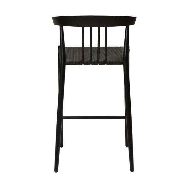 Černá barová židle DAN-FORM Denmark Sava, výška 91,5 cm-image-3