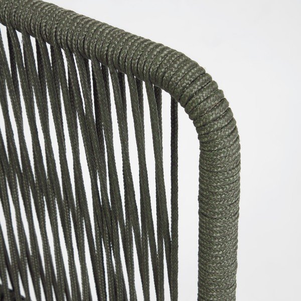 Zelená zahradní pohovka s ocelovou konstrukcí Kave Home Nadin-image-4