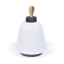 Bílá plastová LED stmívatelná stolní lampa (výška 24 cm) Udiya – Kave Home