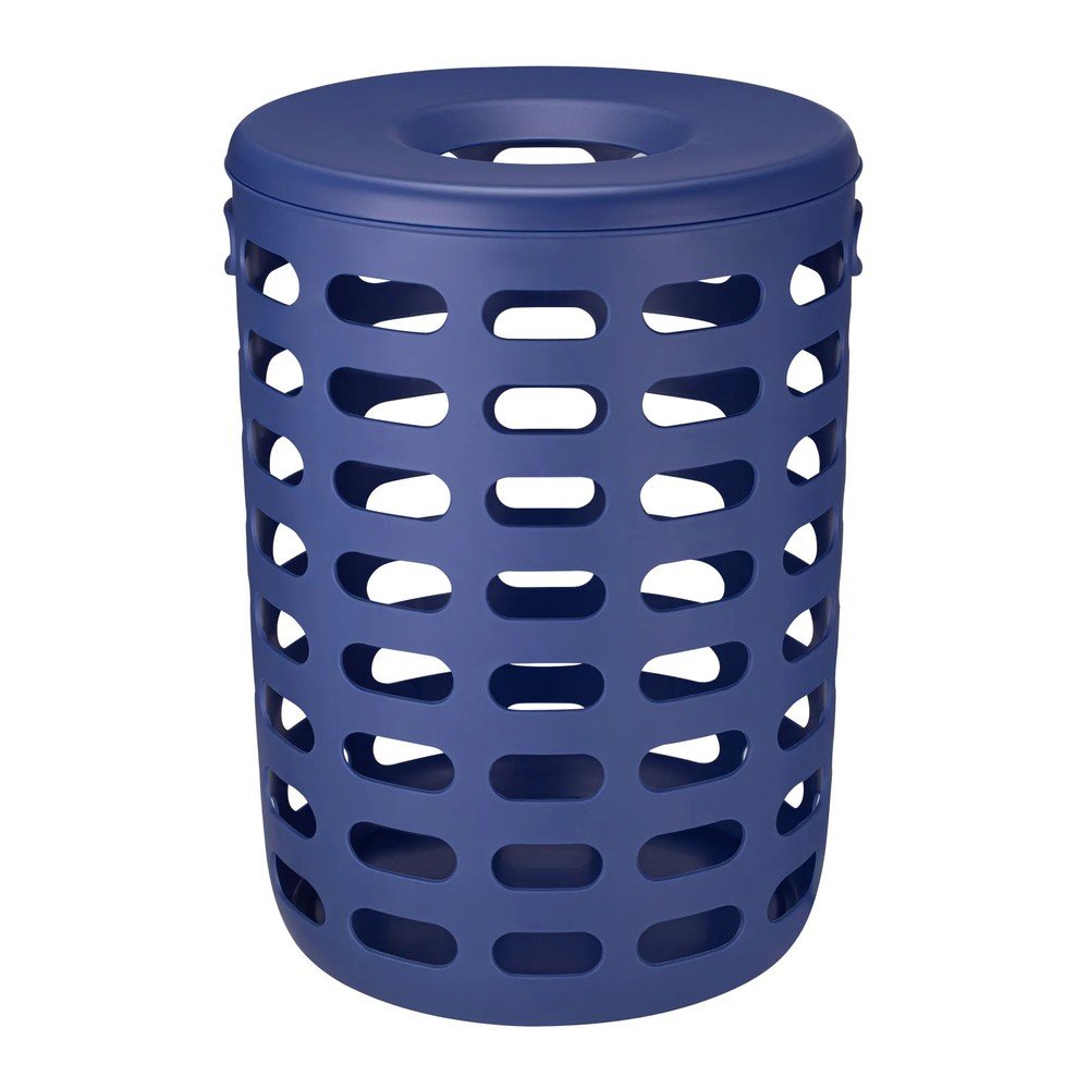 Modrý plastový koš na prádlo Korie – Blomus