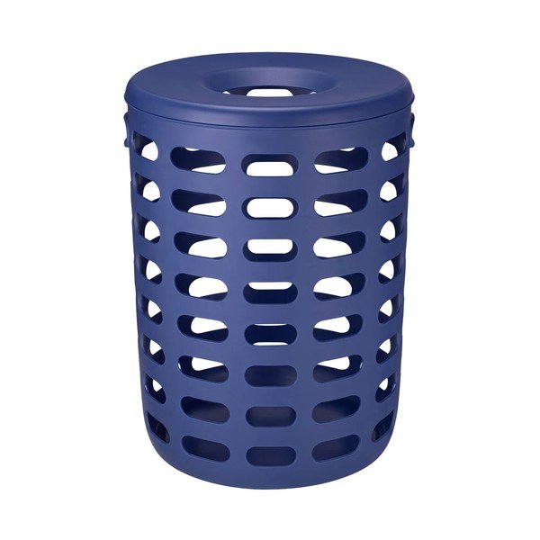 Modrý plastový koš na prádlo Korie – Blomus
