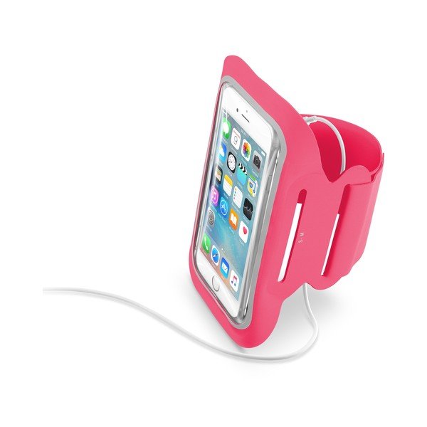 Sportovní soft pouzdro CellularLine, fuchsiové