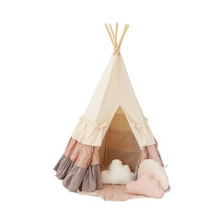 Dětský stan teepee Powder Frills - Moi Mili