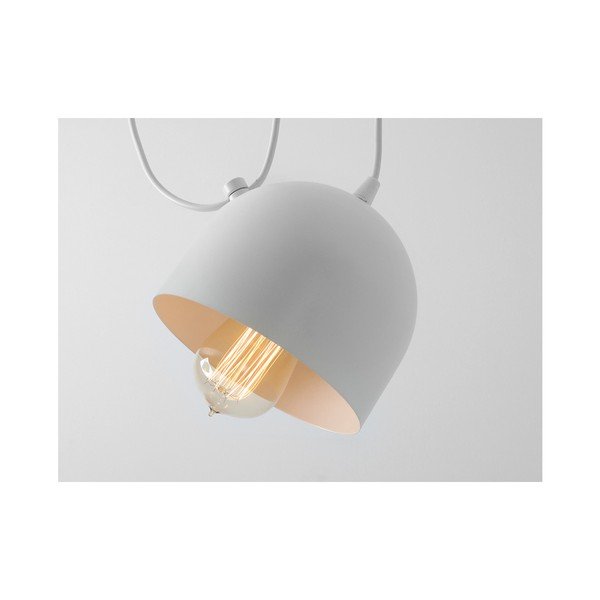 Bílé závěsné světlo pro 2 žárovky CustomForm Popo-image-1