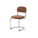 Jídelní židle v terakotové barvě Griffin – Unique Furniture
