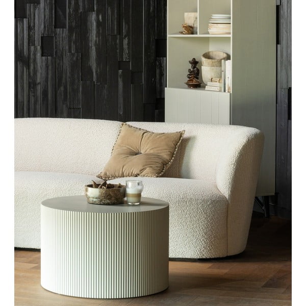 Béžový kulatý konferenční stolek ø 60 cm Sanne – WOOOD-image-4