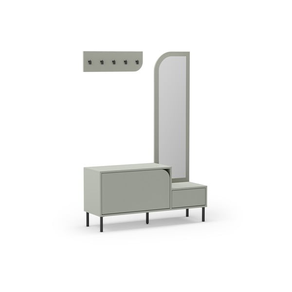 Zelenošedá předsíňová sestava Bea – Marckeric-image-3