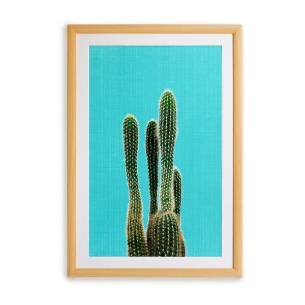 Obraz Really Nice Things Blue Cactus