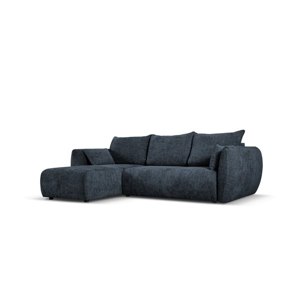 Tmavě modrá rohová pohovka (levý roh) Matera – Cosmopolitan Design-image-3
