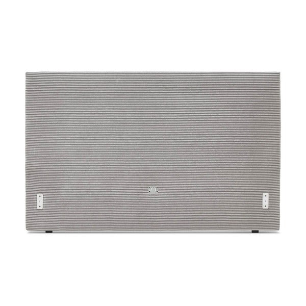 Světle šedá čalouněná dvoulůžková postel s roštem 180x200 cm Anja – Bobochic Paris-image-3