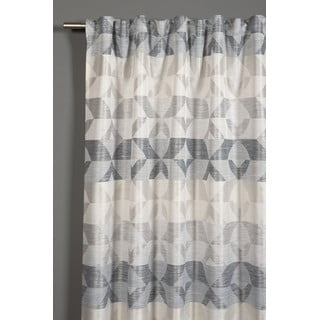 Šedá záclona 175x140 cm Jacquard - Gardinia