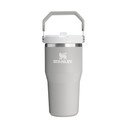 Světle šedá termoska z nerezové oceli 600 ml IceFlow™ Flip Straw 2.0 Tumbler Ash – Stanley