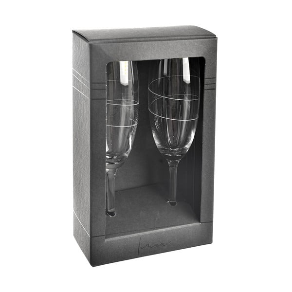 Sklenice na sekt v sadě 2 ks 220 ml – Orion-image-1