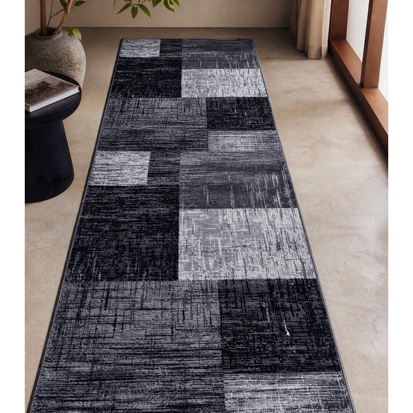 Šedý běhoun 80x300 cm Plus – Ayyildiz Carpets-image-3