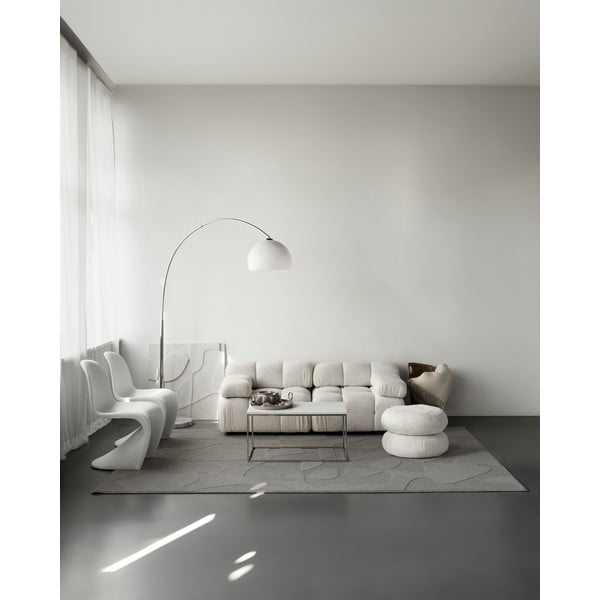 Šedý vlněný koberec 200x300 cm Morphic Botanica – Agnella-image-2