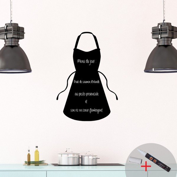 Set popisovací samolepky a fixu Ambiance Apron-image-1