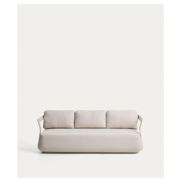 Béžová čalouněná zahradní pohovka Tamaris – Kave Home-image-3