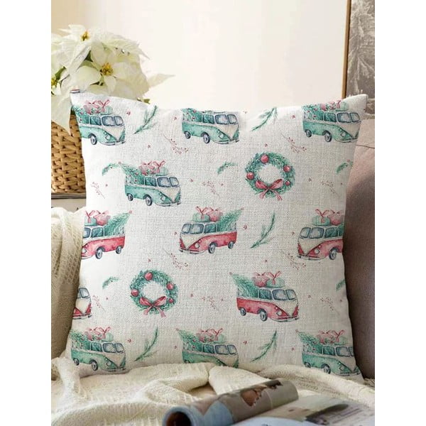 Povlak na polštář s vánočním motivem 43x43 cm – Mila Home