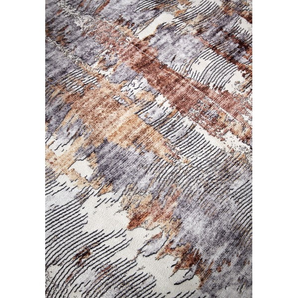 Šedý koberec 200x290 cm Malard Copper Gold – Elle Decoration-image-4