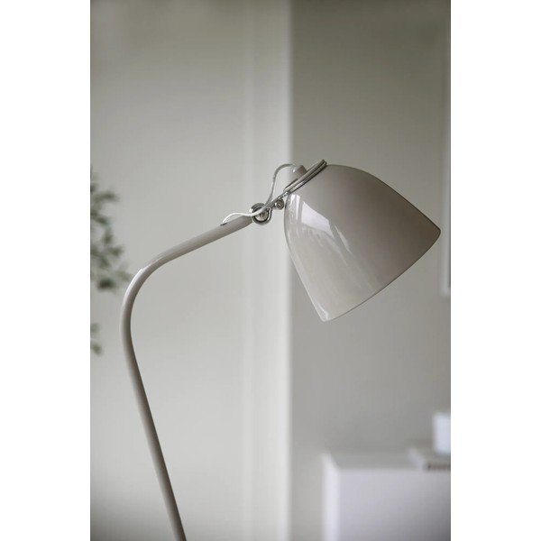 Šedobéžová stojací lampa s kovovým stínidlem (výška 130 cm) Tilt – Markslöjd-image-3