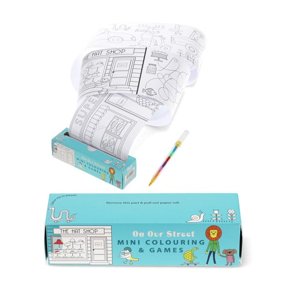 Omalovánky On Our Street – Rex London