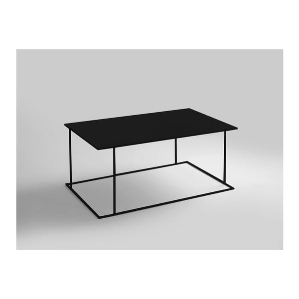 Černý konferenční stolek Custom Form Walt, délka 100 cm