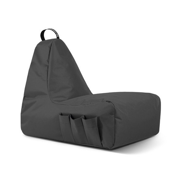 Šedý sedací vak Chill Gamer XL – So Soft?