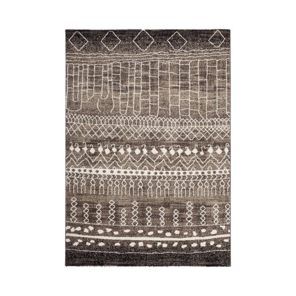Hnědý koberec Kayoom Tassala, 120 x 170 cm