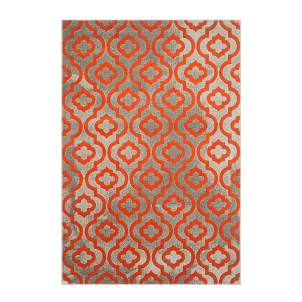 Oranžový koberec Webtappeti Evergreen, 157 x 230 cm