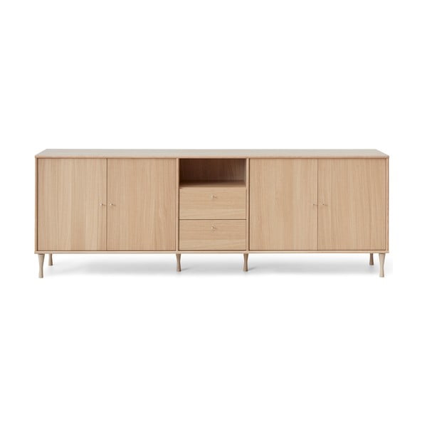 Nízká komoda v dekoru dubu 220x76 cm Mistral - Hammel Furniture