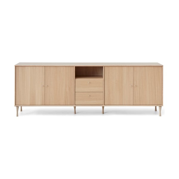 Nízká komoda v dekoru dubu 220x76 cm Mistral - Hammel Furniture