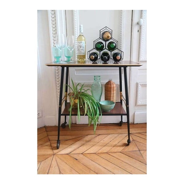 Černý stojan na víno Compactor RackMAT-image-2