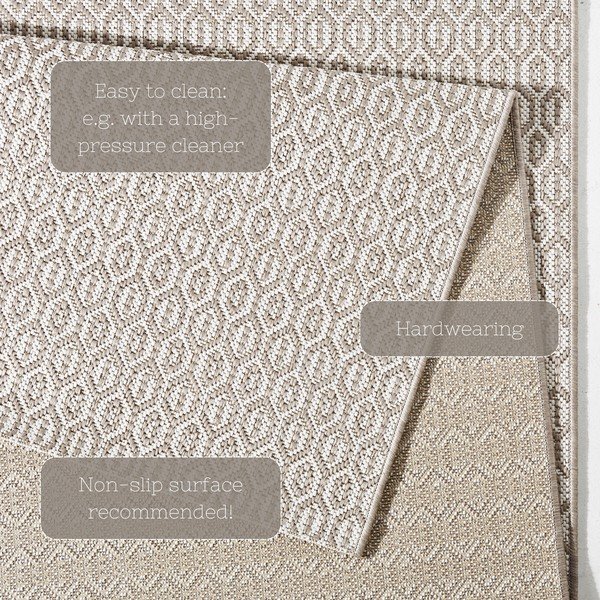 Šedý venkovní koberec NORTHRUGS Coin, 80 x 150 cm-image-4