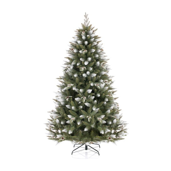 Umělý zasněžený vánoční stromeček AmeliaHome John, výška 120 cm