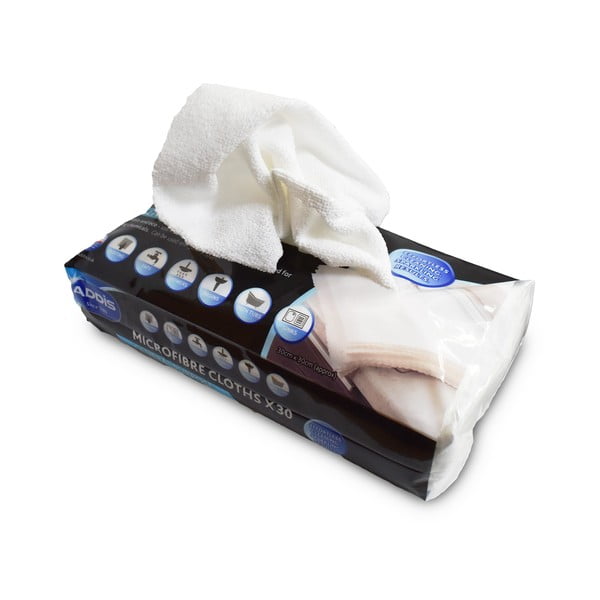 Hadříky z mikrovlákna v sadě 30 ks - Addis-image-3