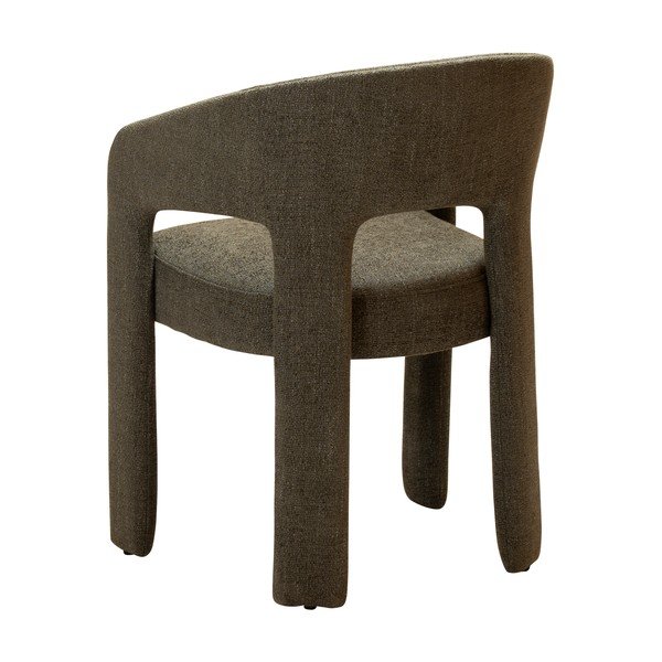 Khaki jídelní křeslo s područkami Splendor – DAN-FORM Denmark-image-3
