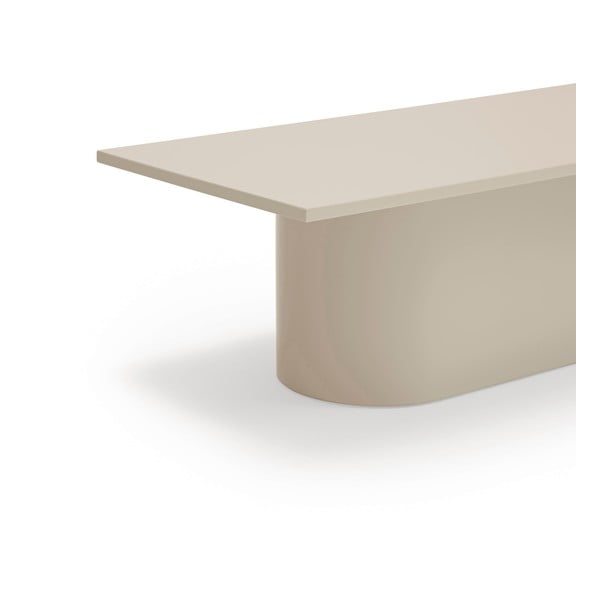 Krémový konferenční stolek 50x111 cm Totem – Teulat-image-3
