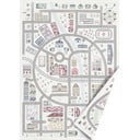 Bílý oboustranný dětský koberec Narma Ülejõe, 140 x 200 cm