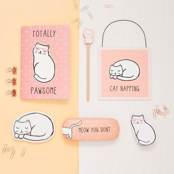 Lepicí poznámkové bločky Sass & Belle Cutie Cat, 50 stran-image-1
