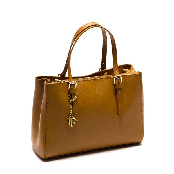 Kožená kabelka Isabella Rhea 441 Cognac-image-1