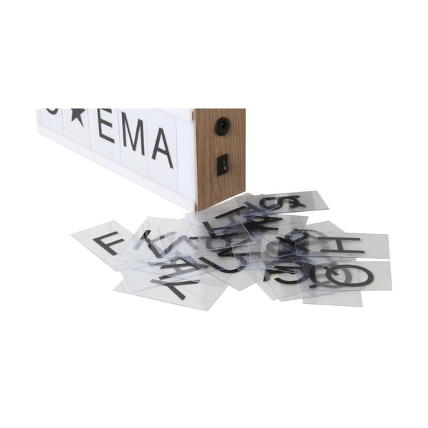 Světelný box s 95 znaky Opjet Boite 30x22,6cm-image-4