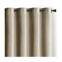 Hnědý/béžový sametový dimout závěs 140x245 cm Eyelets – Restilo