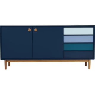 Tmavě modrá komoda Tom Tailor Color Box, 170 x 80 cm