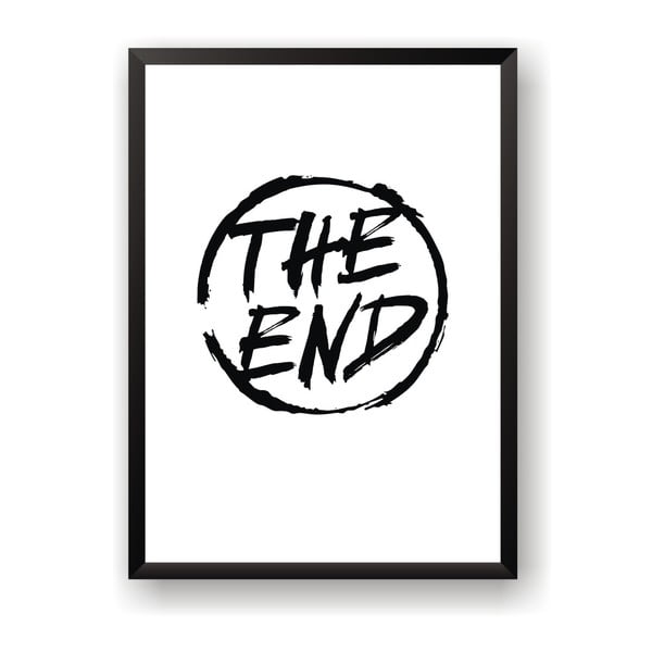 Plakát Nord & Co The End, 21 x 29 cm