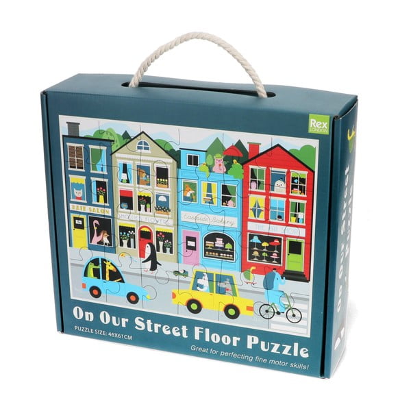 Puzzle (počet dílků 24) On Our Street – Rex London-image-4