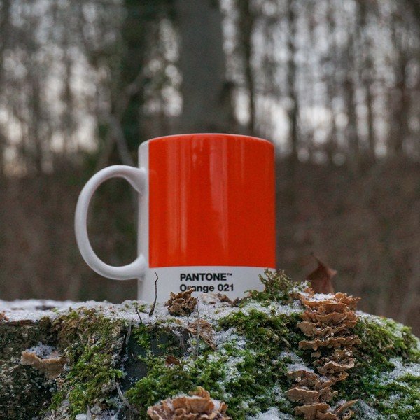 Oranžový porcelánový hrnek 375 ml Orange 021 – Pantone-image-3